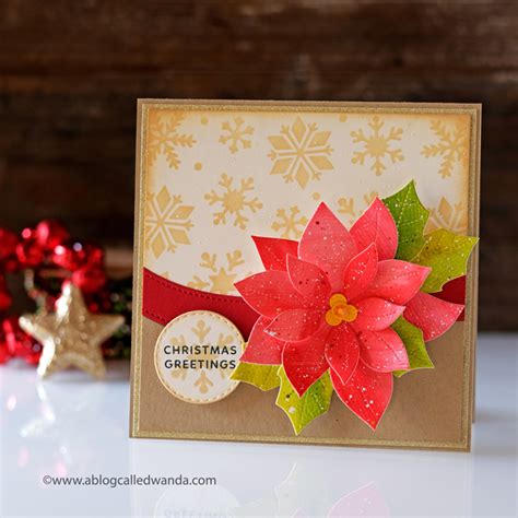 Pretty Pink Posh October New Release Blog Hop Christmas Poinsettias