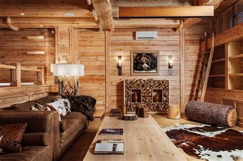 Какой дизайн выбрать для интерьера деревянного дома