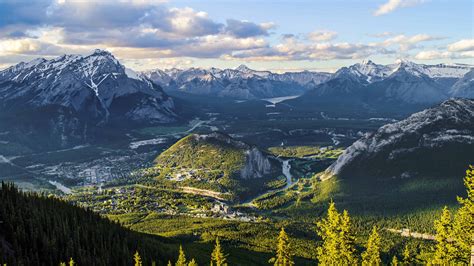 Sulphur Mountain Banff National Park Canada Uhd 4k Wallpaper Pixelz