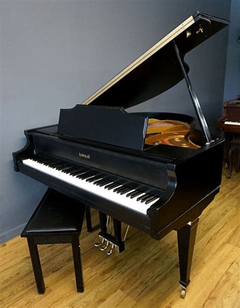 Baby Grand Piano Ebony Black New Matching Bench Cameron Piano
