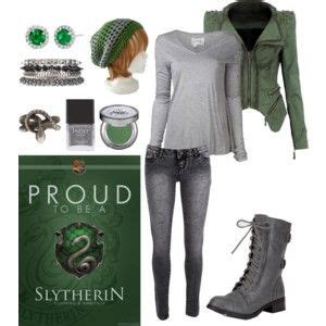 Slytherin Winter Created By Mackenzie Slytherin Fashion Fashion