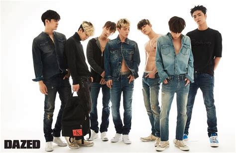 Ikon Members Flash Their Hot Abs In September Issue Of Dazed And Confused Ikon Ikon Member