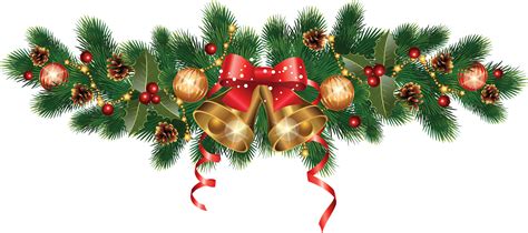 Christmas Garland Png Transparent Image Download Size 1600x710px