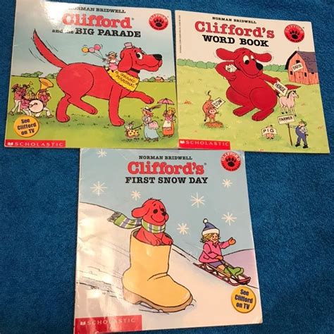 Clifford The Big Red Dog Books On Mercari Dog Books Childrens Books