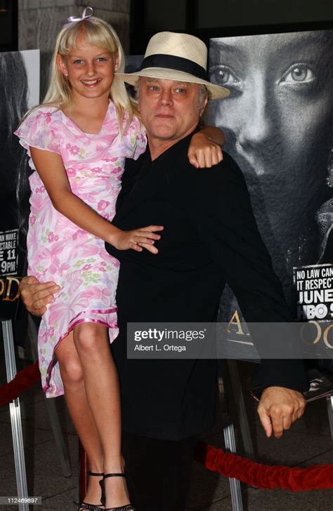 bree seanna wall and brad dourif during los angeles premiere of hbo s news photo getty images