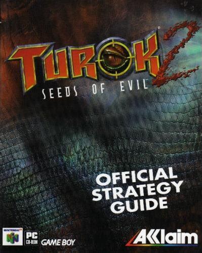 TUROK 2 SEEDS OF EVIL OFFICIAL STRATEGY GUIDE By Nintendo Mint