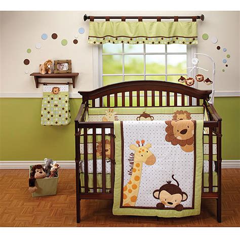 Jungle games additionally come in mixture and from customary to glimmer diversions, the decision is bounty. Little Bedding by NoJo Jungle Pals 3pc Crib Bedding Set ...