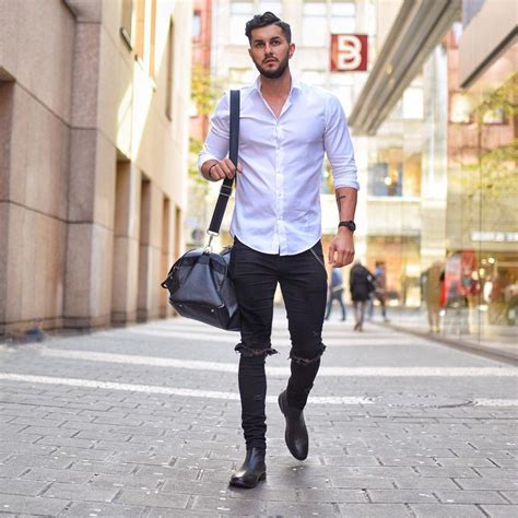 40 White Shirt Outfit Ideas For Men Styling Tips Mens Outfits