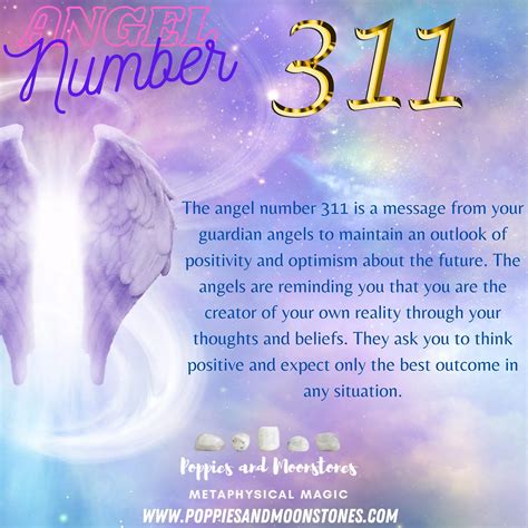Angel Number 311 Angel Numbers Positive Thoughts Spiritual Awakening