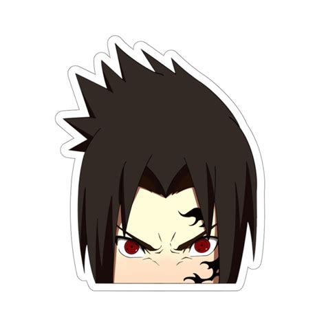 Sasuke Uchiha Naruto Sticker Etsy