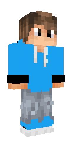 Blue Hoodie Retexture In 2020 Minecraft Skins Blue Minecraft Skins