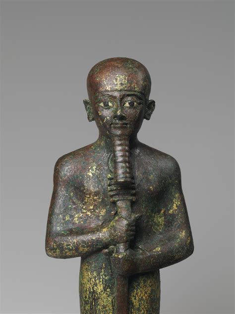 Statue Of The God Ptah Third Intermediate Period The Metropolitan