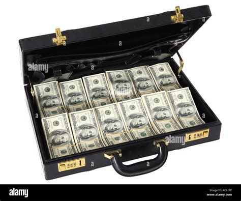 Briefcase Full Of Money Stock Photo Alamy