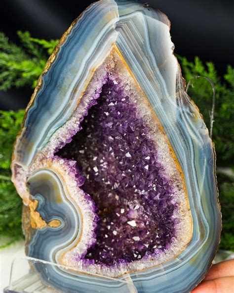 Blue Lace Agate Geode