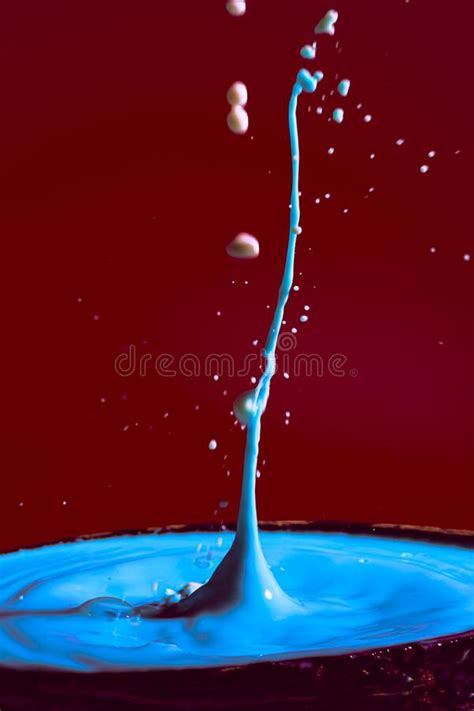 Collision Of Moving Water Drops Stock Image Image Of Camera Concepts