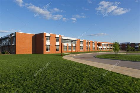 School Building Stock Photo By ©pyzata 28707645