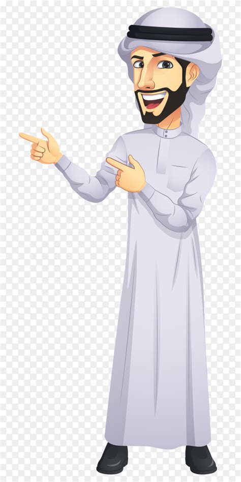 Arab Man Cartoon Character Premium Vector PNG Similar PNG