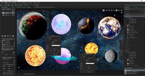 Pixel Space Theme Backgrounds And Planets Gamedev Market