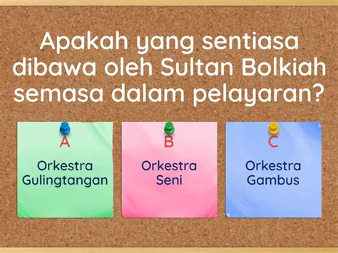 Kuiz Alat Musik Tradisi Asli Brunei Quiz
