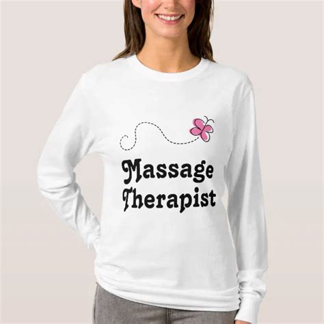 Cute Massage Therapist T Shirt Zazzle