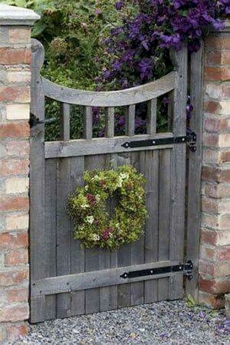 55 Awesome Garden Fence And Gates Design Ideas Garden Gate Design