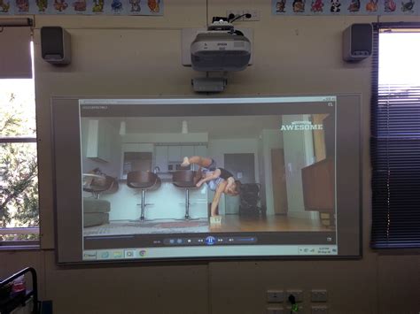 Epson Eb 595 Interactive Projector At Cornish College Dib Australia