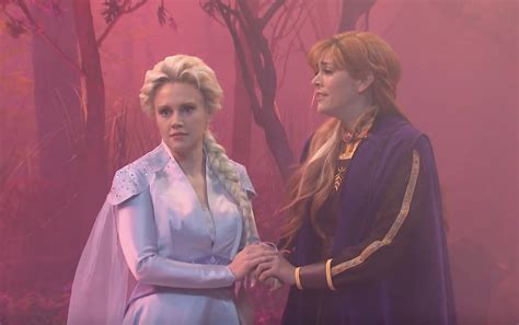‘snl Elsa Comes Out In ‘frozen 2 Deleted Scenes Sketch