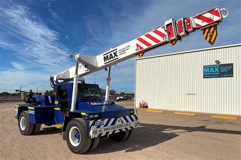 Terex Franna At15 Pick And Carry Crane Adelaide Max Services