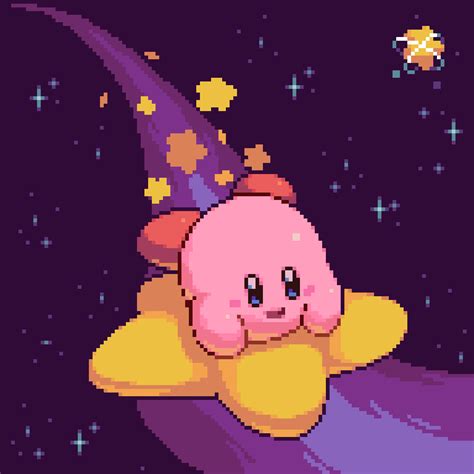 Kirby In Space By Pitxel On Newgrounds