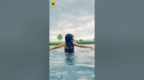 Avneet Kaur Enjoy Swimming Pool New Short Video 🌈 Youtube