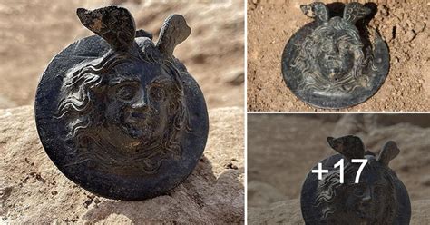 1800 Year Old Military Decoration Featuring Medusa Head Discovered In