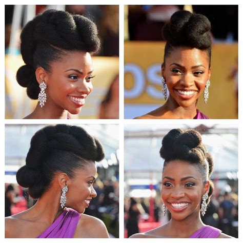 Eden Bodyworks On Twitter Were Loving Teyonah Parris Hot Updo Styled By Lovingyourhair For