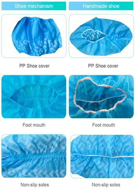 Lightweight Surgical Shoe Covers Customized Breathable Easy Wear Dust Proof