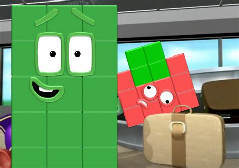 Larry At The Airport Numberblocks Style Old By Blushneki522 On