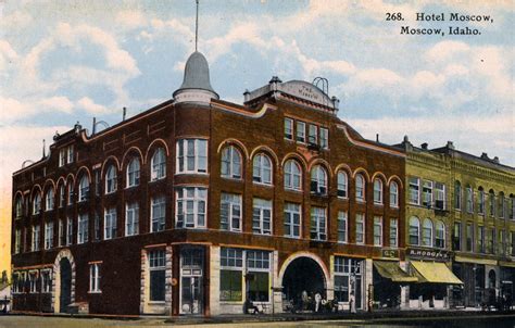 55% of cheap hotels are located there. Hotel Moscow, 1910 - Moscow, Idaho | Hotel Moscow, Moscow ...