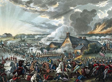 Battle Of Waterloo 1815 Photograph By British Library