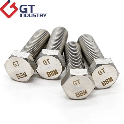 Stainless Steel Astm A B B M Class Heavy Hex Bolt China Hex Head Cap Screw And
