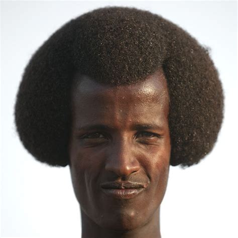 Karrayyu Man With His Gunfura Traditional Hairstyle In Gadaa Ceremony