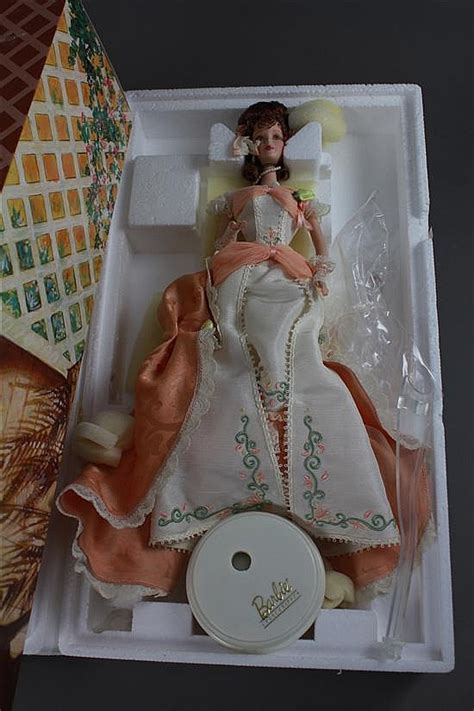 Lot Barbie Victorian Tea Porcelain Collection Orange Pekoe Nrfb