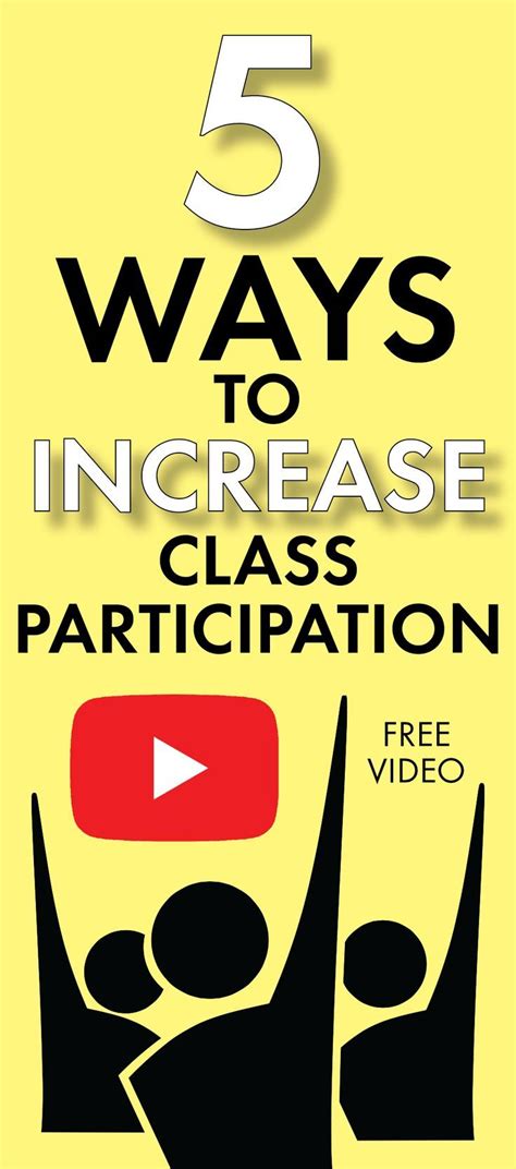 5 Ways To Increase Class Participation In Your High School Or Middle