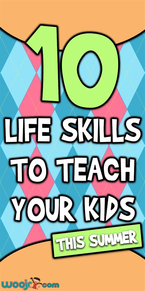 10 Life Skills To Teach Children Life Skills Teaching Kids Skills