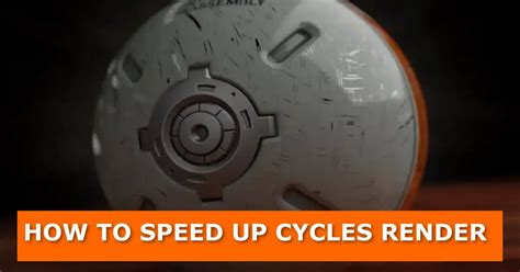 How To Speed Up Cycles Render In Blender Gachoki Studios