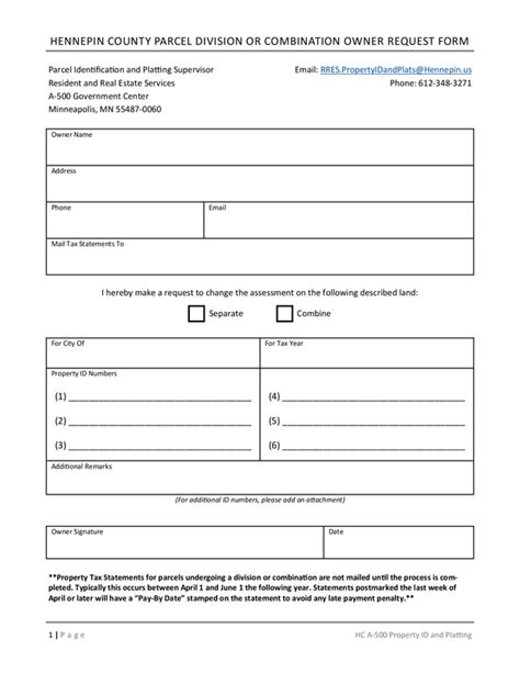 Fill Free Fillable Hennepin County Pdf Forms