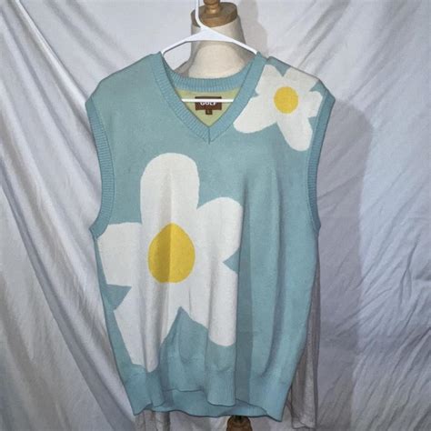Golf Le Fleur Sweater Vest Perfect Condition Never Depop
