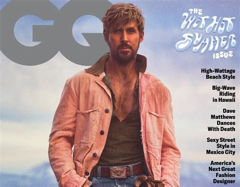 Gq Cover Star Ryan Gosling Has Gotten Over Himself After A Career Of