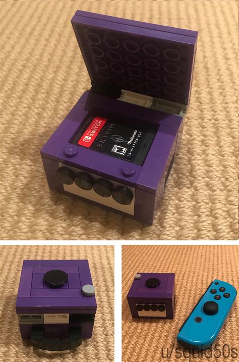 I Made A Lego Gamecube That Holds Nintendo Switch Games