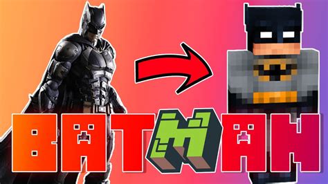 Batman In Minecraft Mod Youtube