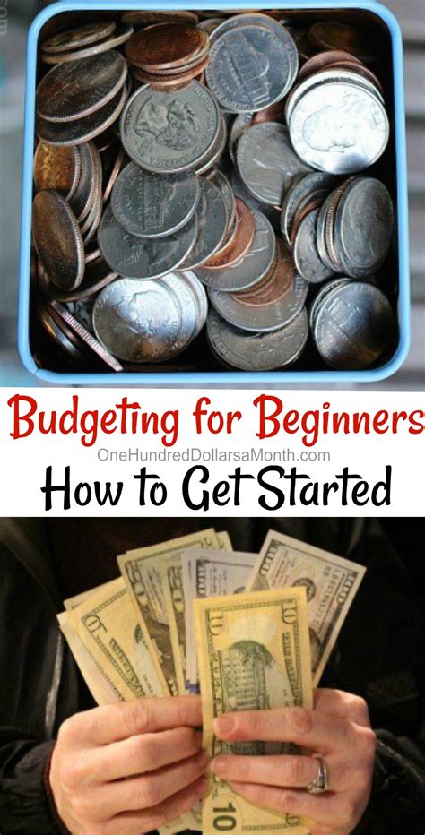 Budgeting for Beginners : How to Get Started - One Hundred Dollars a Month