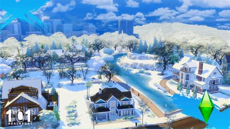 The Sims 4s Snowy Escape Map Leaked By Lilsimsie