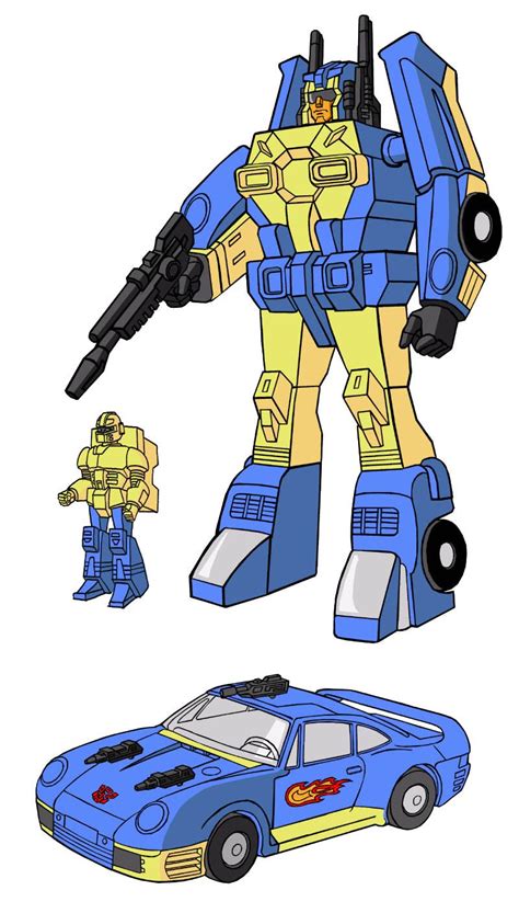 Transformers Nightbeat G1 Cartoon Model Color By Zobovor On